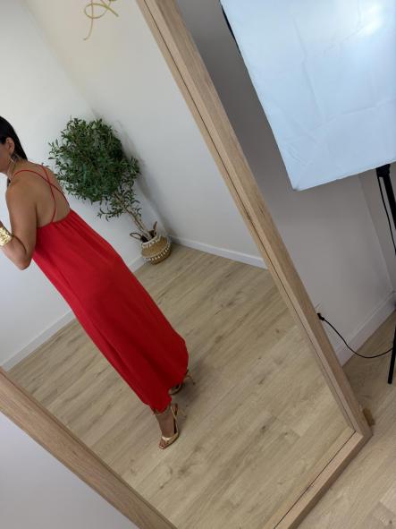 Vestido Anisa Rojo [3]