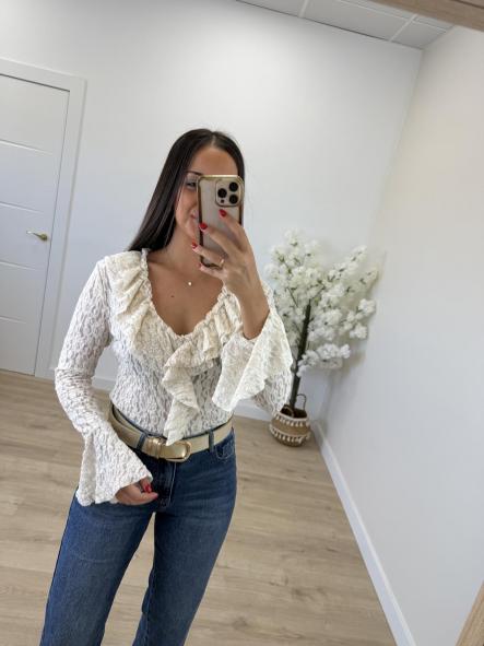Camisa Beige Triana [1]