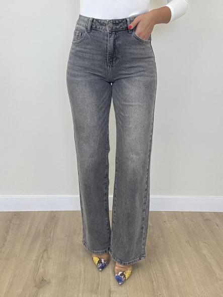 Jeans Gris Recto Etiqueta Roja  [3]