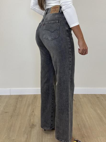 Jeans Gris Recto Etiqueta Roja  [4]