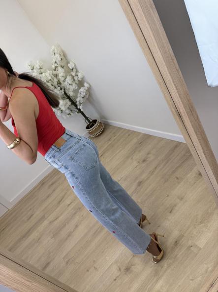 Top Tina Rojo Cortito [3]