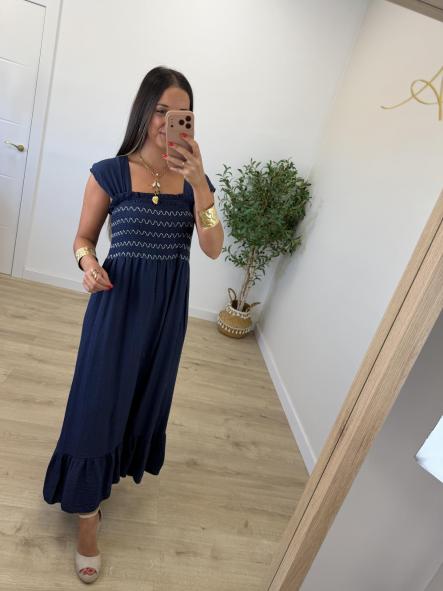 Vestido Relax Marino [2]
