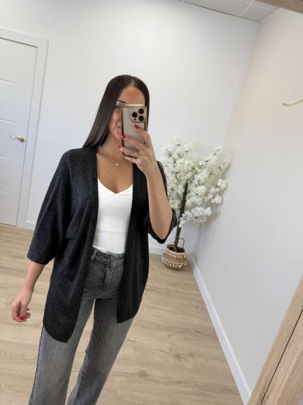 Kimono Negro Brillo [3]