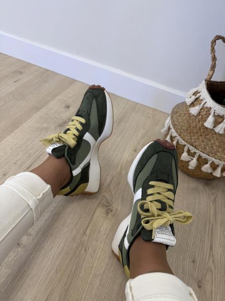 Zapatilla Corina Kaki [1]