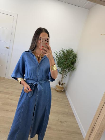 Vestido Denim Camisero [1]