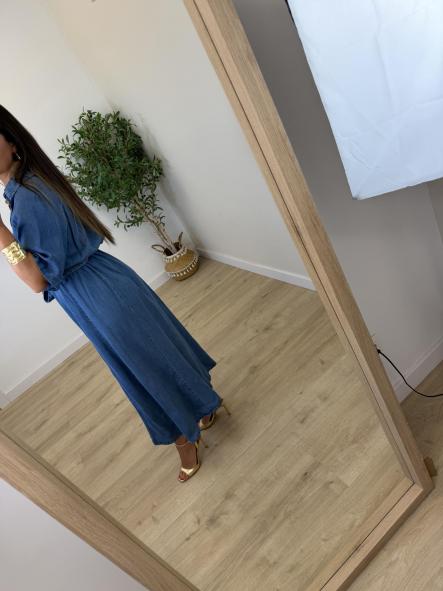 Vestido Denim Camisero [3]