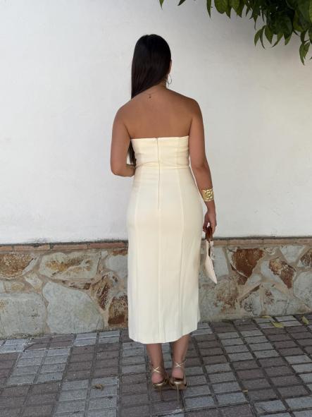 Vestido Eugenia Amarillo Pastel [4]