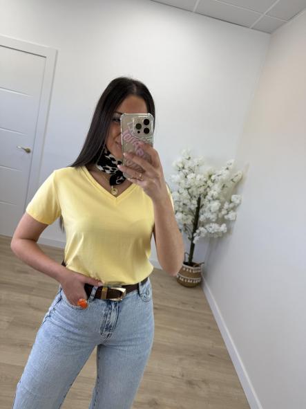 Camiseta Pico Amarilla