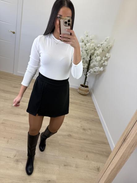 Falda/Pantalón Negra Glamour [2]