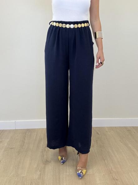 Pantalón Asia Marino 