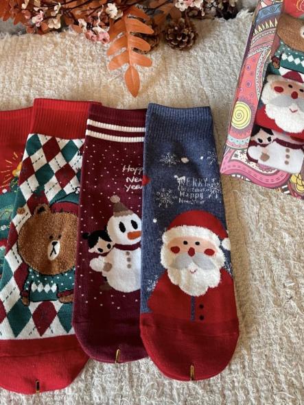 Calcetines Papá Noel Pack 4 [0]