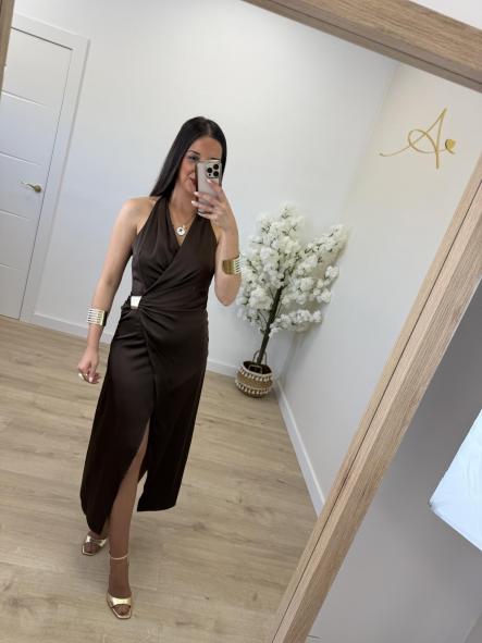 Vestido Dakita Chocolate 