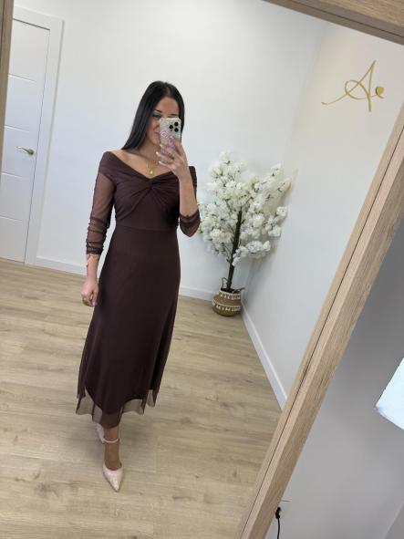 Vestido Regina Chocolate [1]