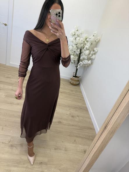 Vestido Regina Chocolate [2]