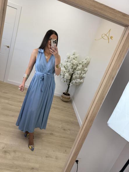 Vestido Yanina Denim  [2]