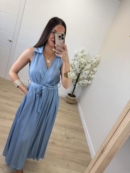 Vestido Yanina Denim 