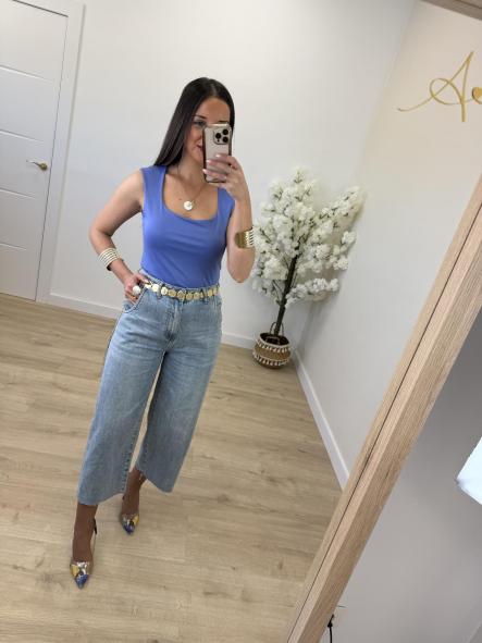 Top Cata Azul Denim  [2]