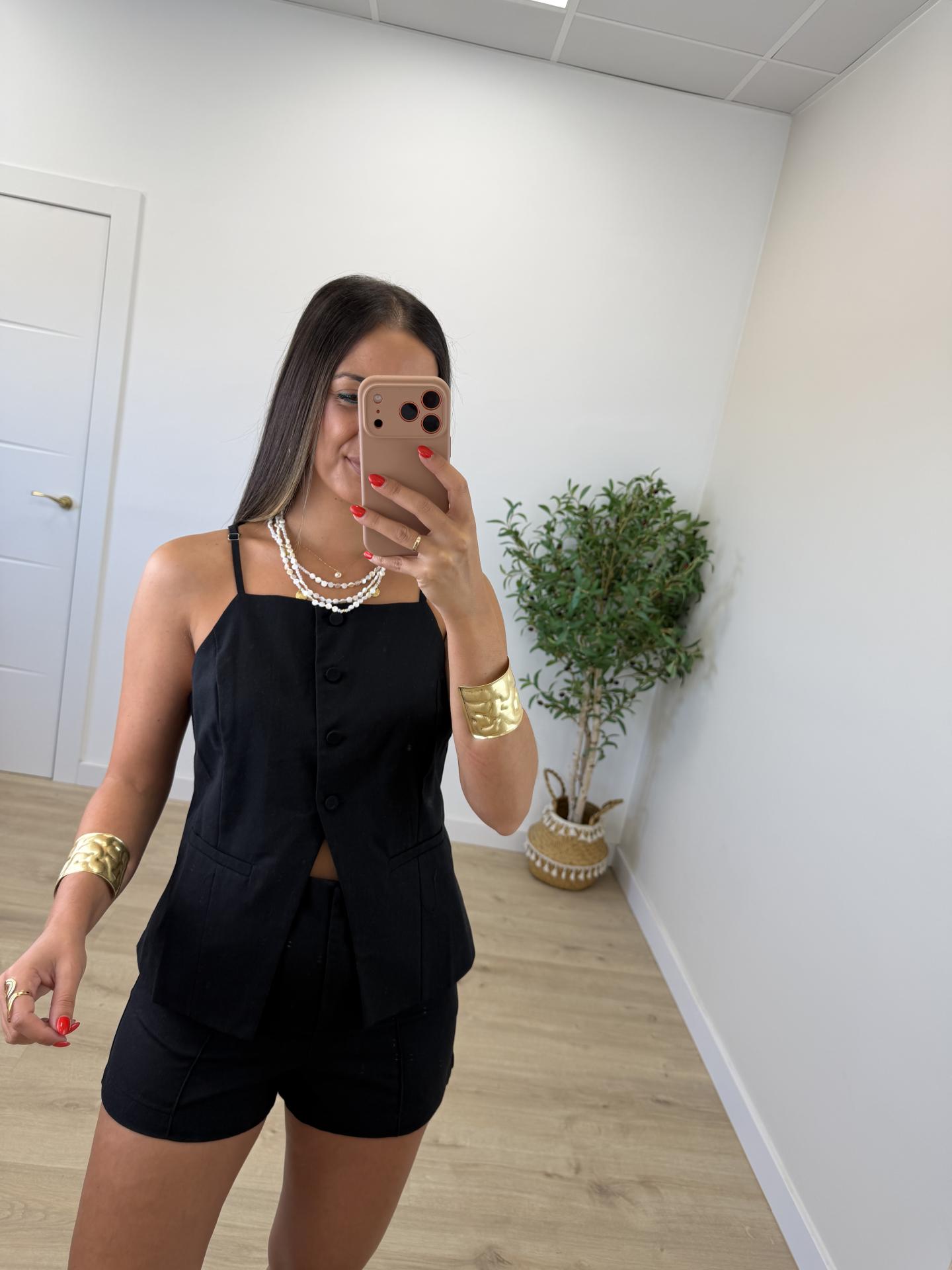 Top Sur Negro