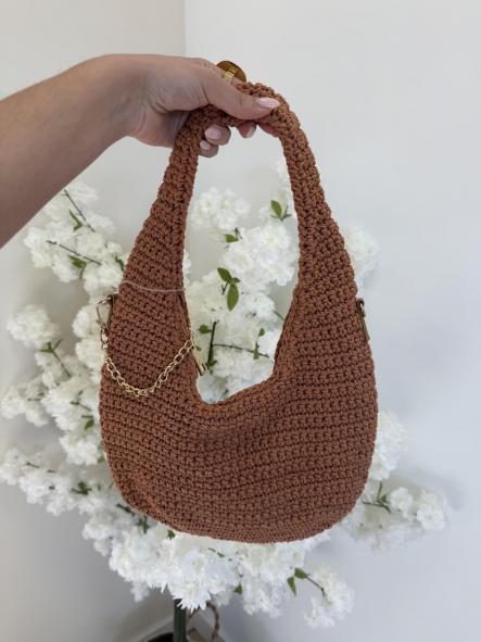 Bolso Crochet Teja