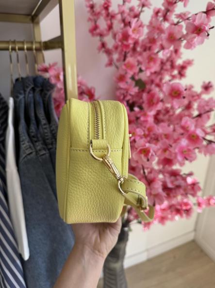 Bandolera 100% Piel Lima Limón [2]