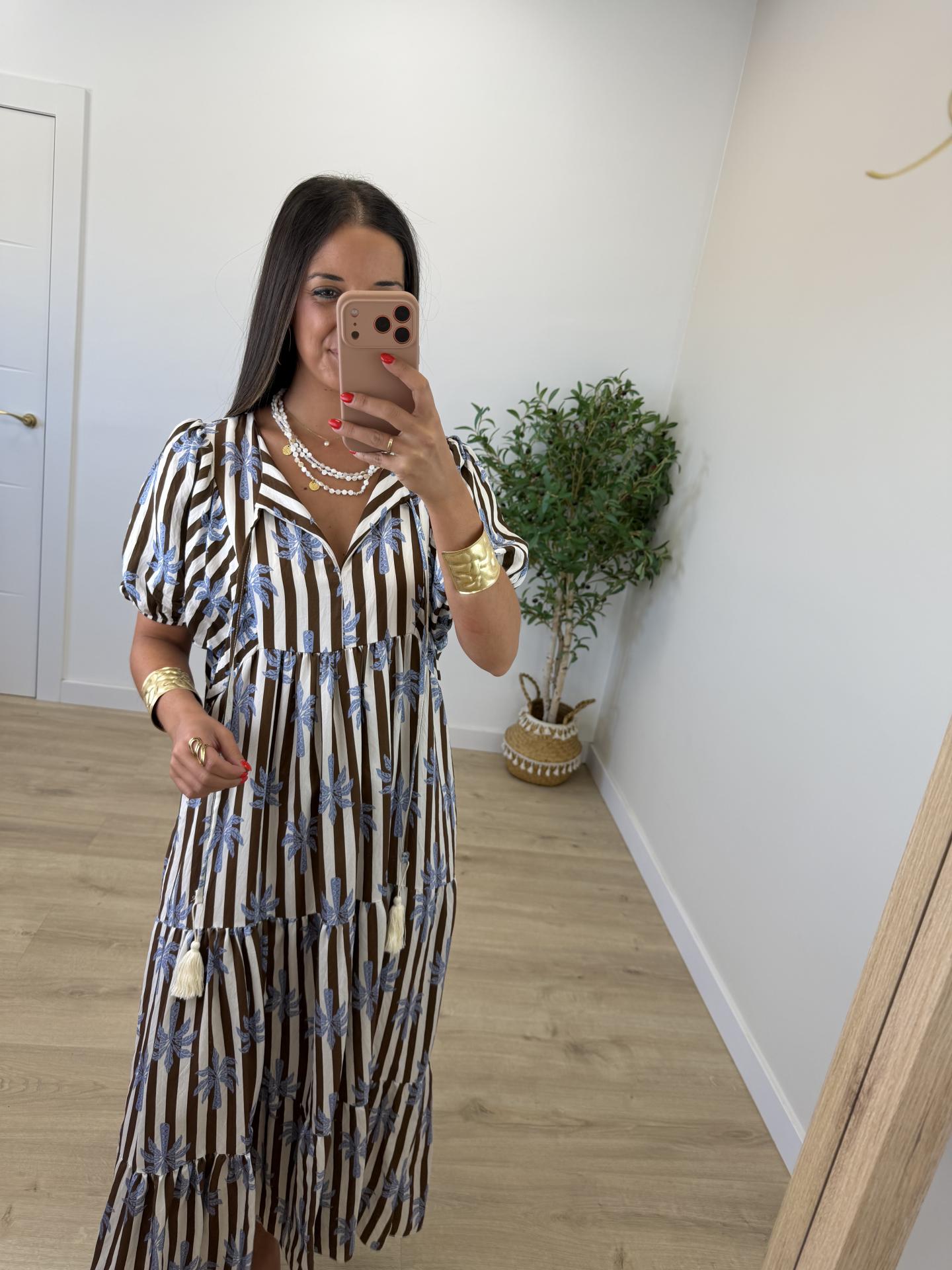 Vestido Palmeras