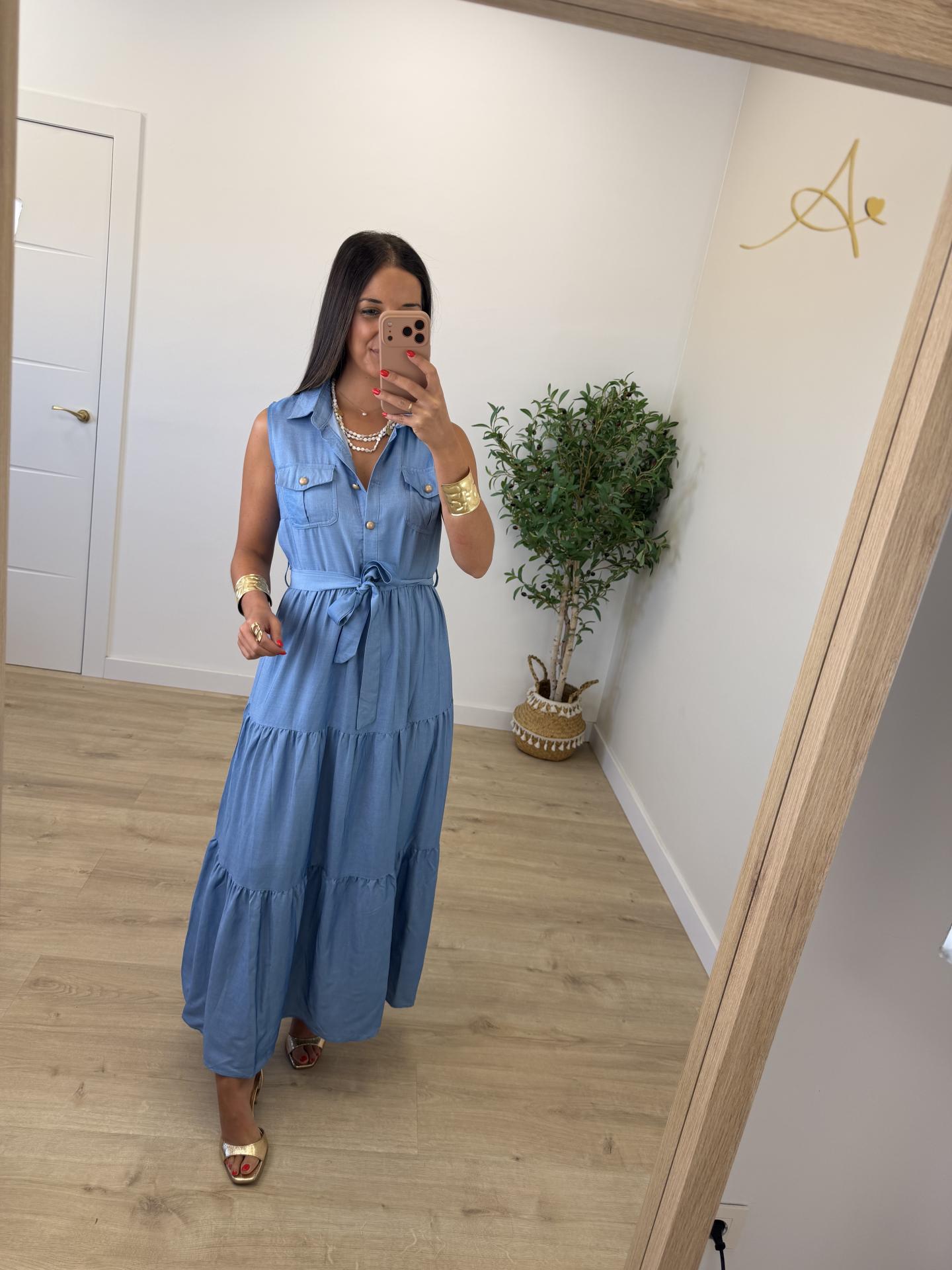 Vestido Denim Clarito