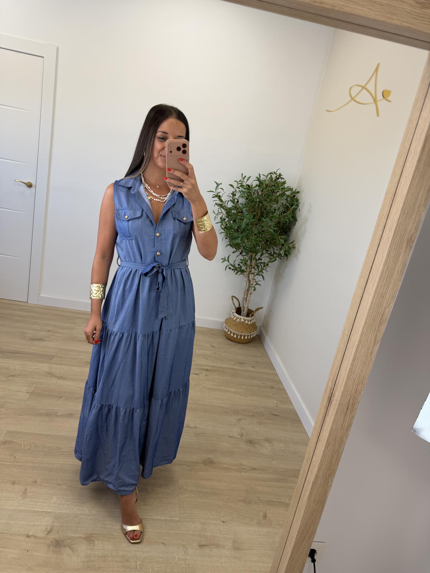 Vestido Denim Oscuro
