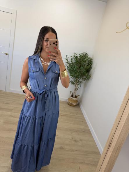 Vestido Denim Oscuro [1]