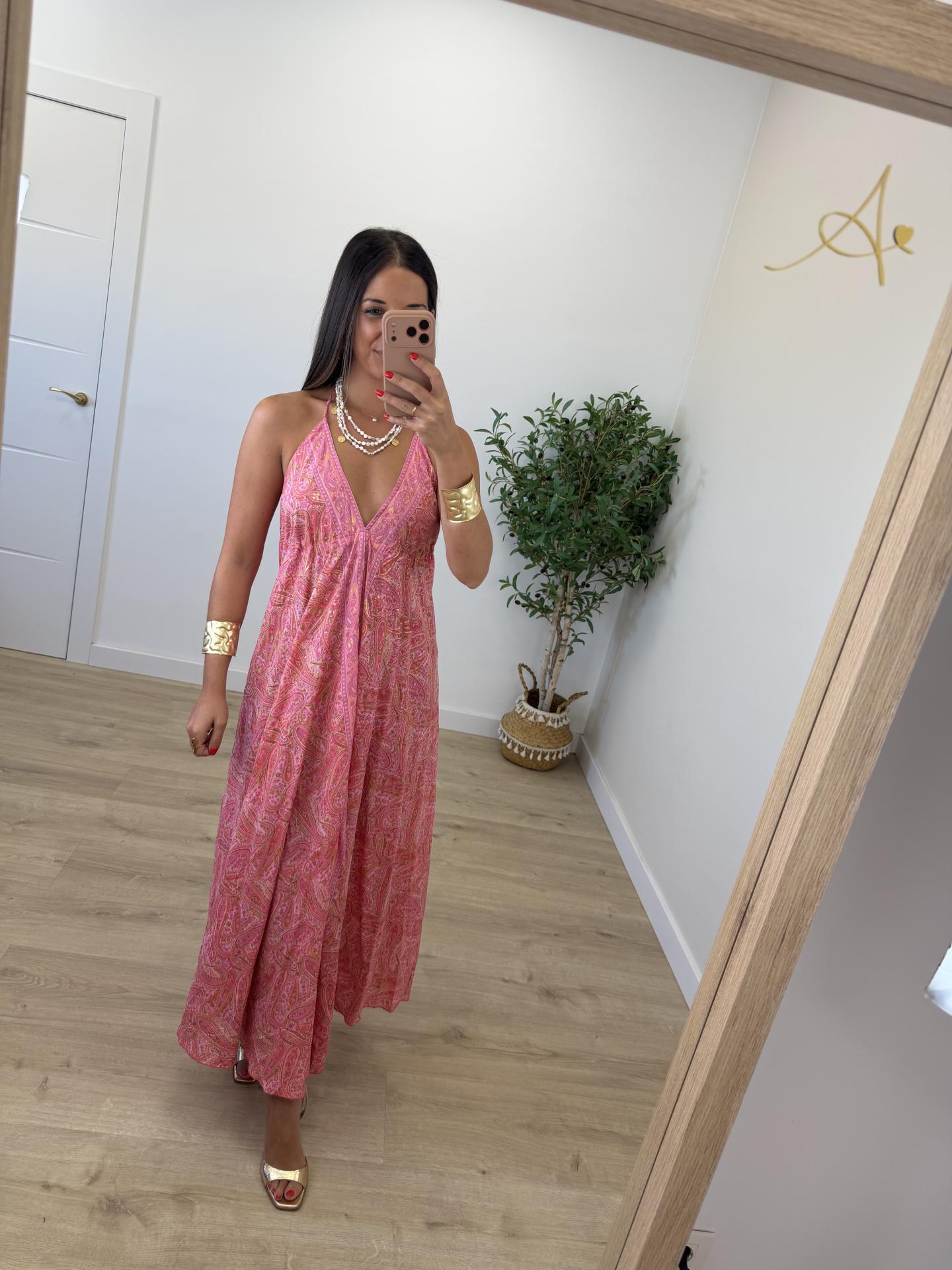 Vestido Marrakech Coral