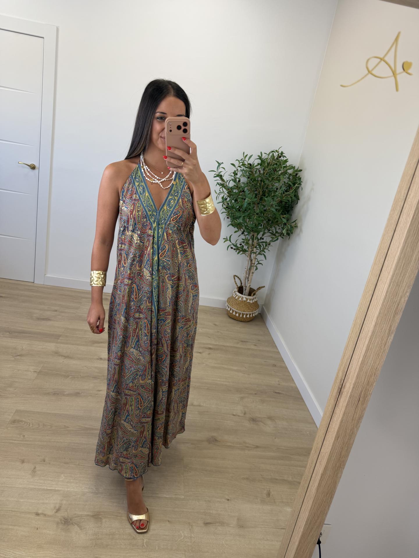 Vestido Marrakech Rojizo