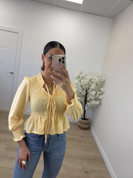 Camisa Vichy Amarilla [0]