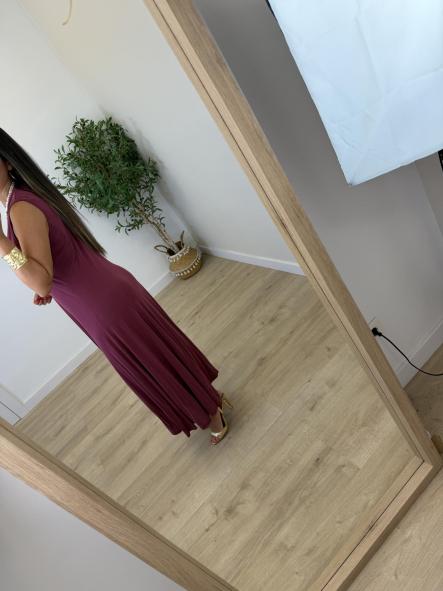 Vestido Fresquito Granate [2]