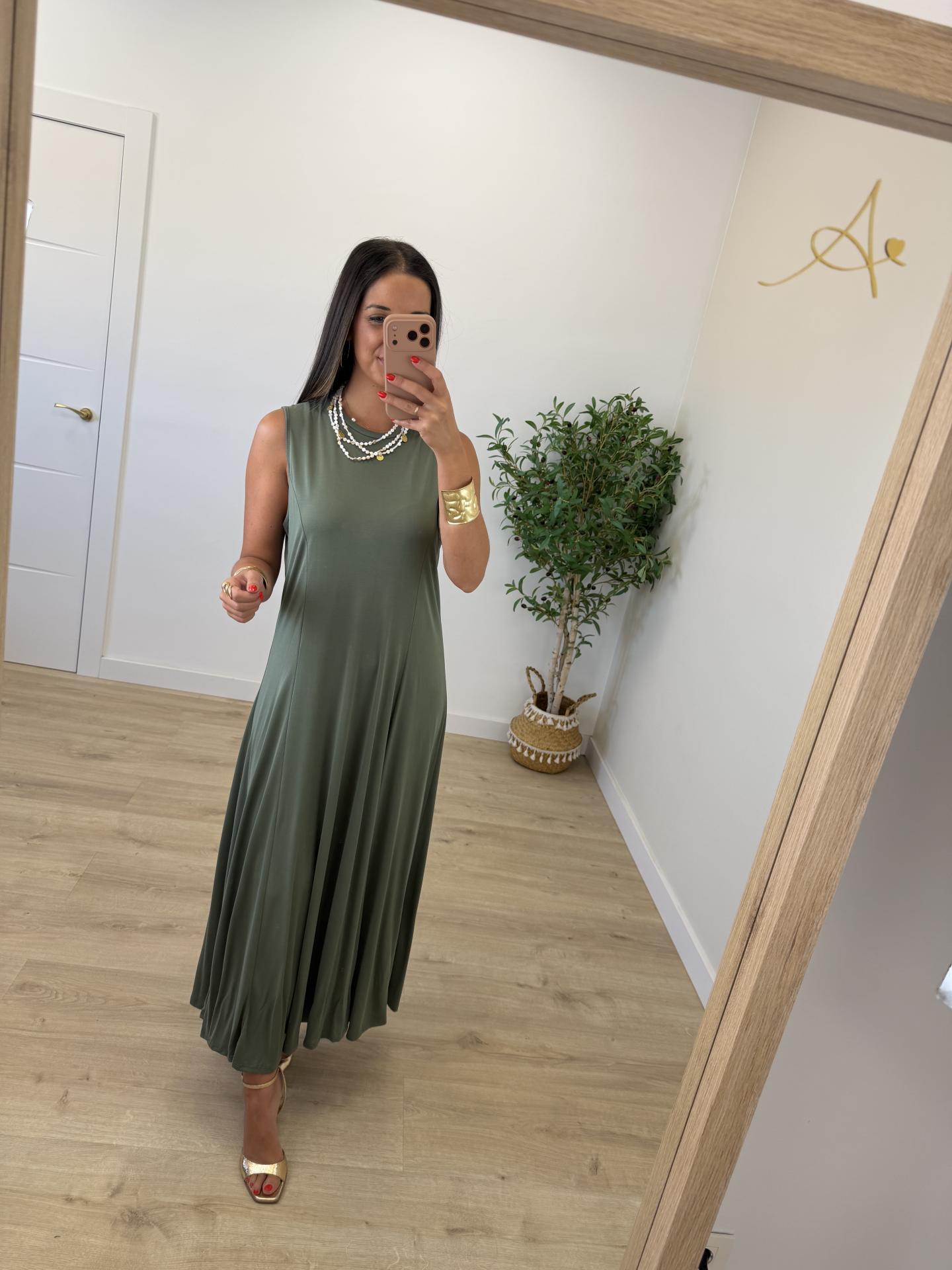 Vestido Fresquito Kaki