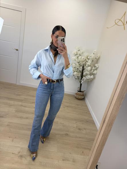 Camisa Rosario Celeste [1]