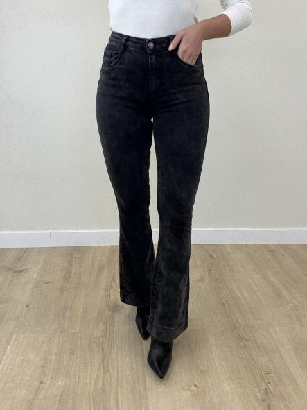 Jeans Campana Gris Oscuro