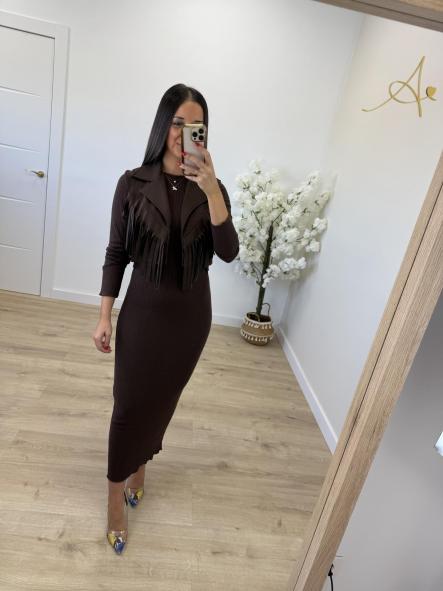 Vestido Chocolate Vegas [2]