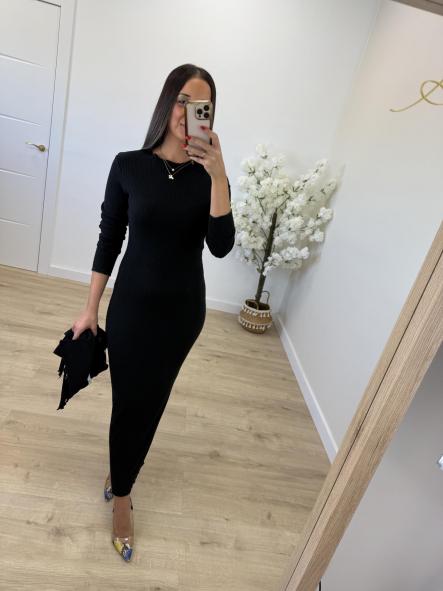 Vestido Negro Vegas [3]