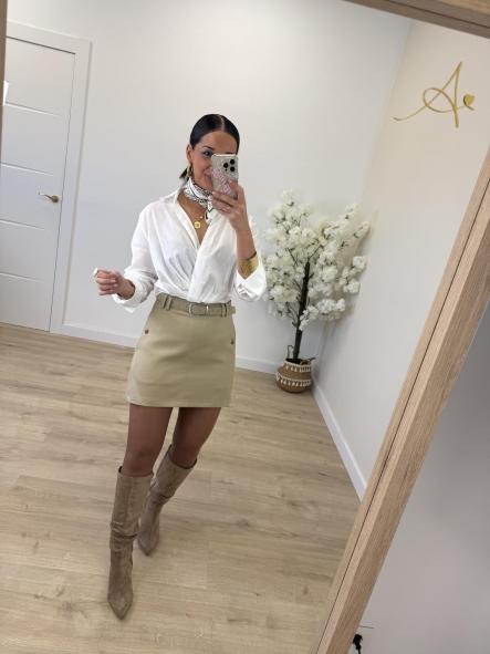 Falda Safari Camel [1]