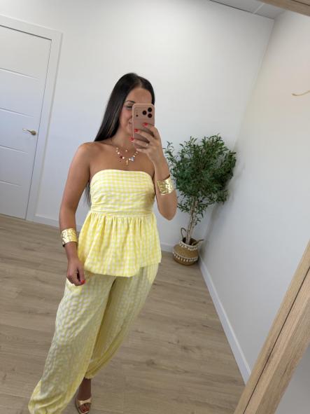 Conjunto Ana Vichy Amarillo [1]