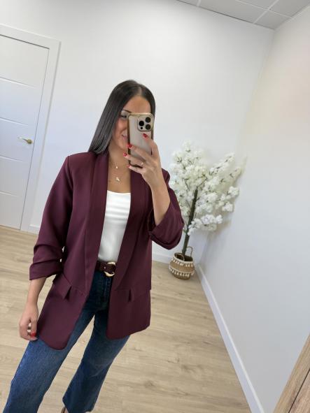 Blazer Granate Mariola