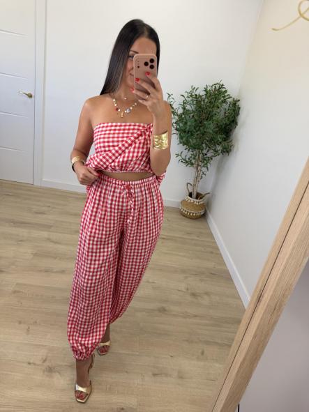 Conjunto Ana Vichy Rojo [2]