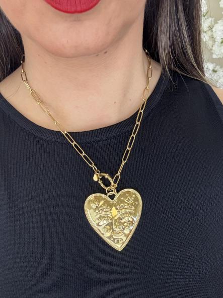 Gargantilla Corazón Grande
