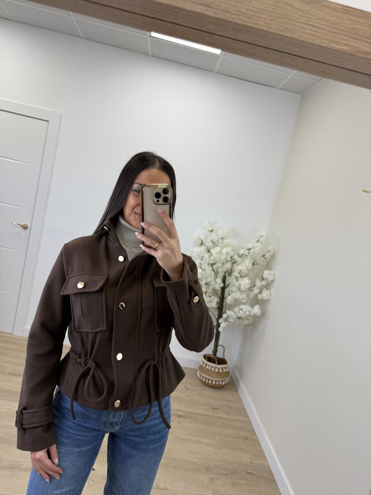 Bomber Chocolate Paño