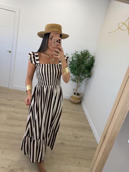 Vestido Mares Chocolate