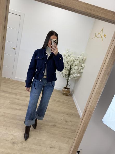 Bomber Marino Paño [3]