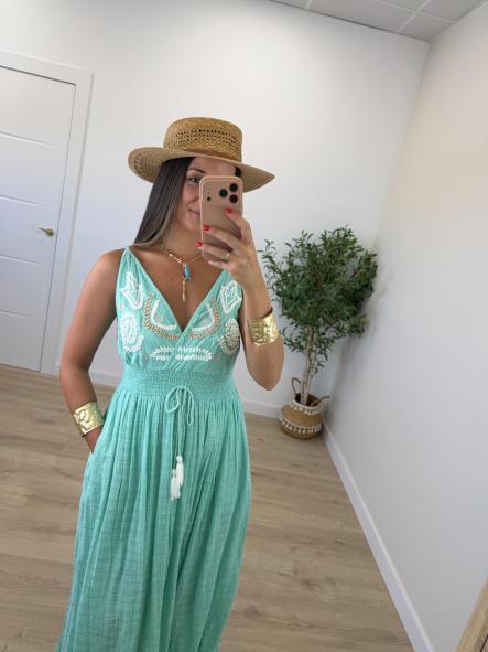 Vestido Sahara Turquesa [1]