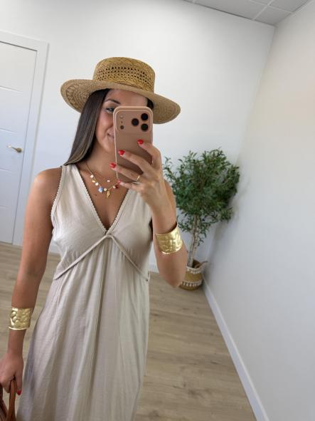 Vestido Divina Camel [2]