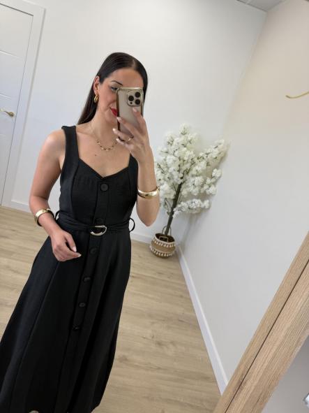 Vestido Thali Negro