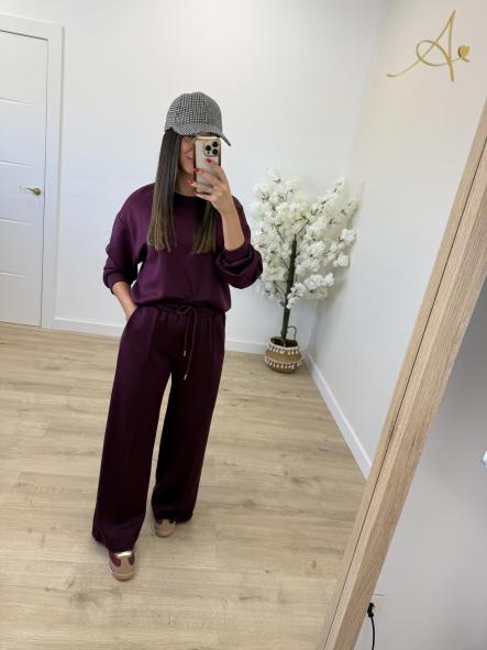 Sudadera Granate Cómoda [2]