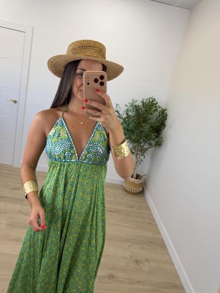 Vestido Espejos Verde [0]